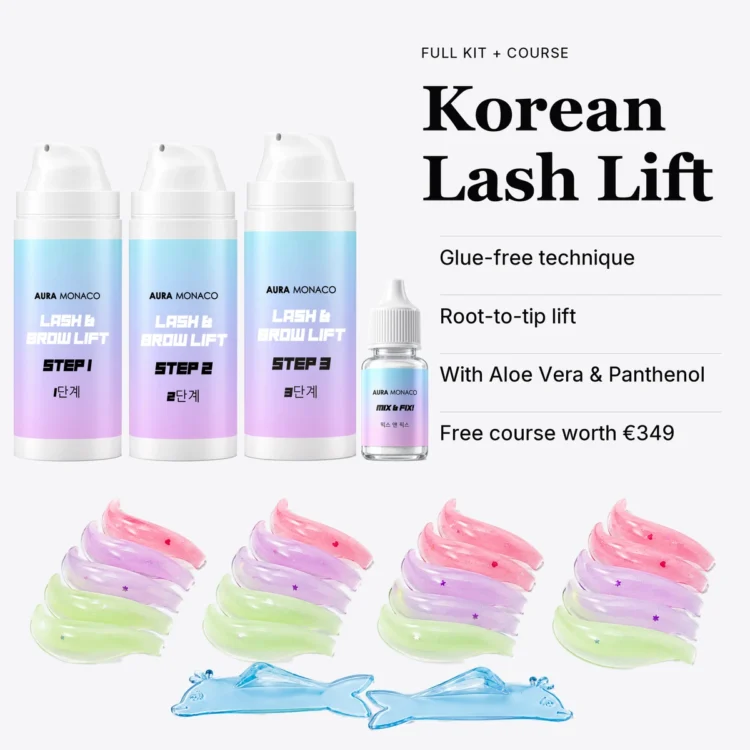FULL Korean Lash Lift Kit + FREE Course (Limited Time Offer)