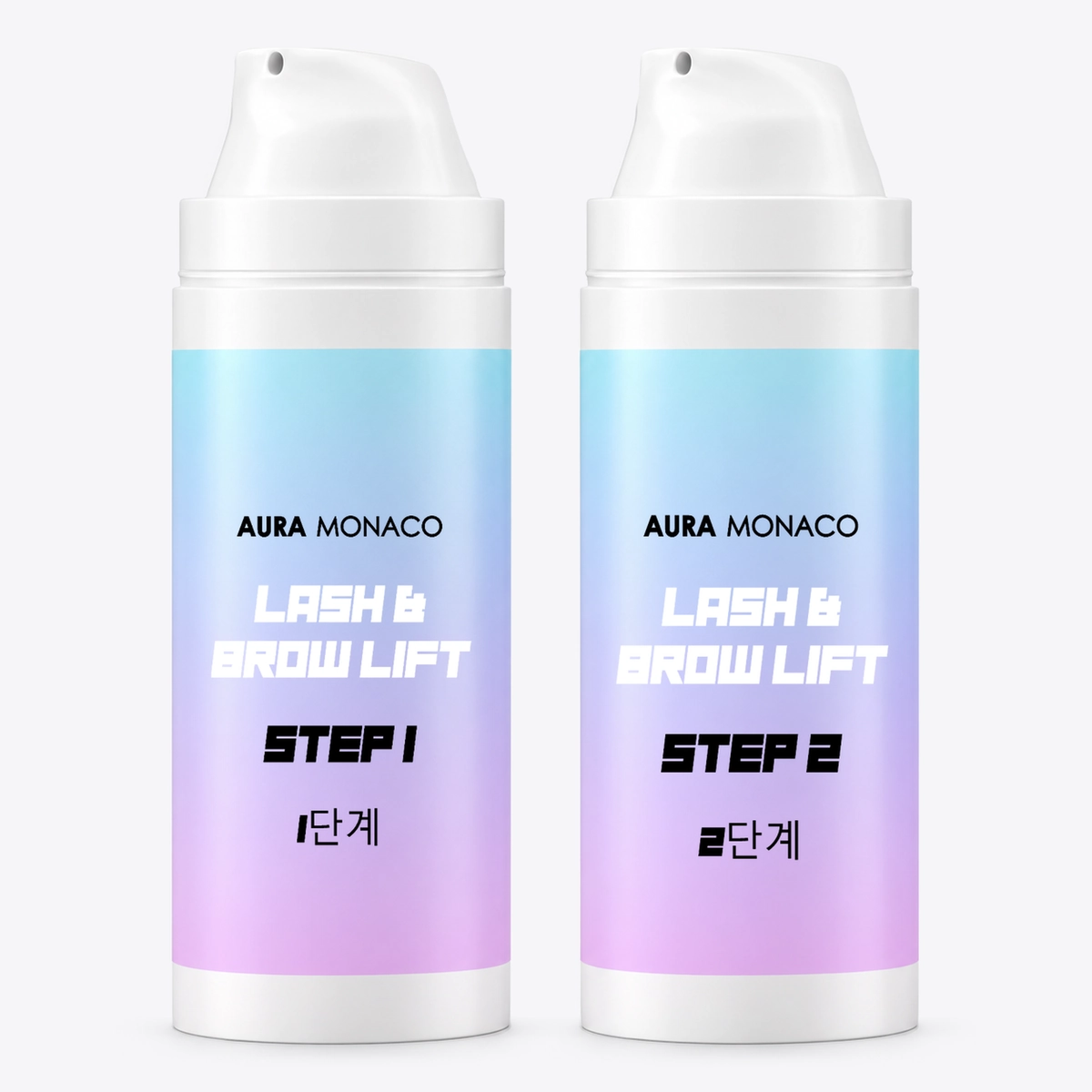Korean Lash & Brow Lift Lotions | Step 1 & 2 | 2x 10ml