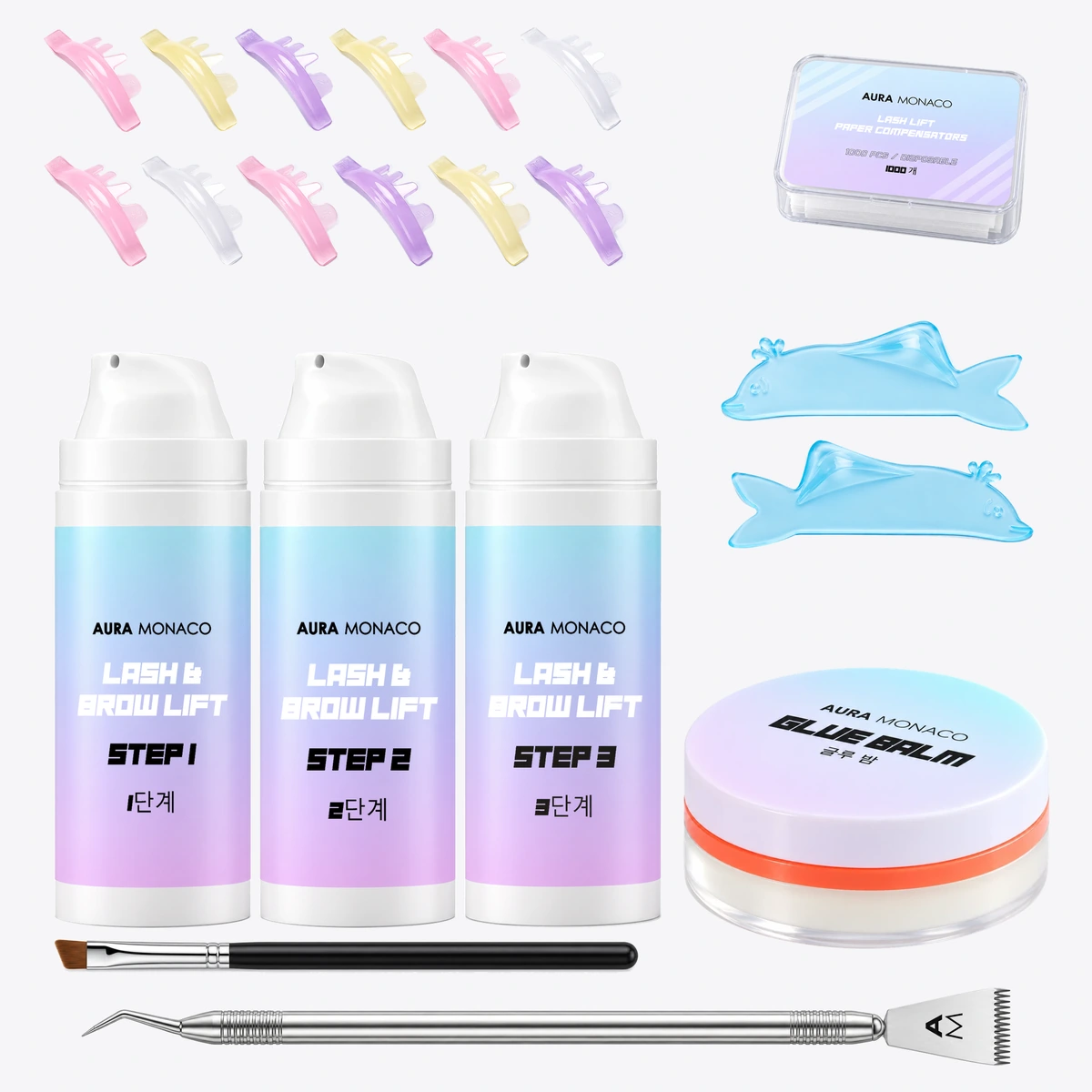 Korean Lash Lift Glue Balm Kit