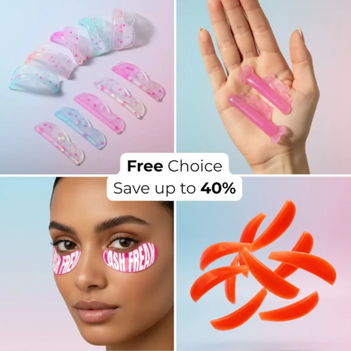 Lash Lift Pads | 5-Piece Savings Bundle | Free Choice