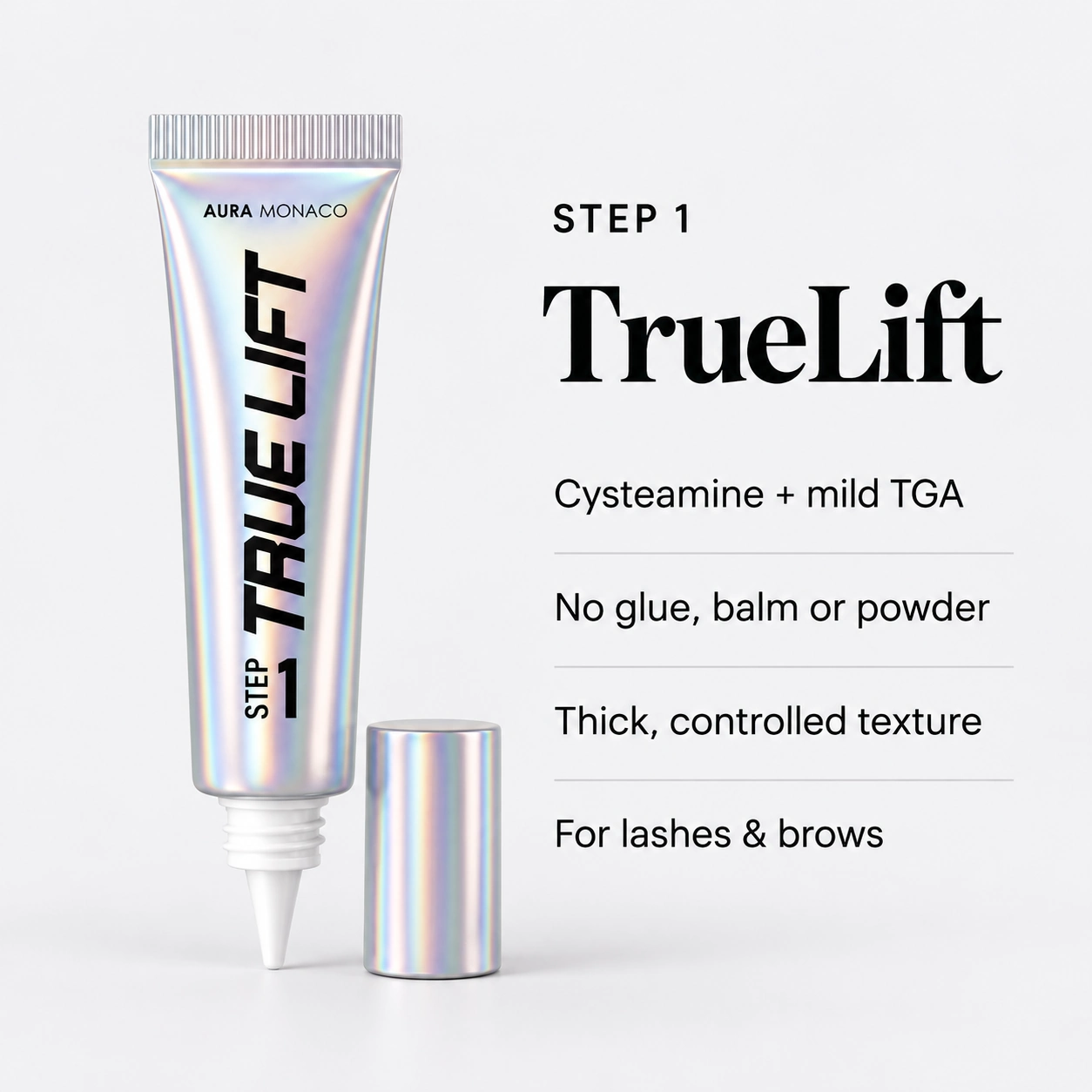 TrueLift GlueLess Lash & Brow Lift Lotions | Step 1 & 2 | Duo Savings Bundle TrueLift Step 1